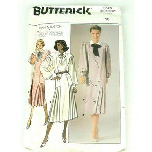 Butterick 3525 Dress Size 18 Uncut Sewing Pattern